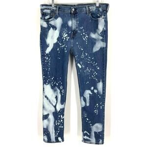 Levi's 541 Athletic Tapered Fit Jeans Men's 40x32 Bleached